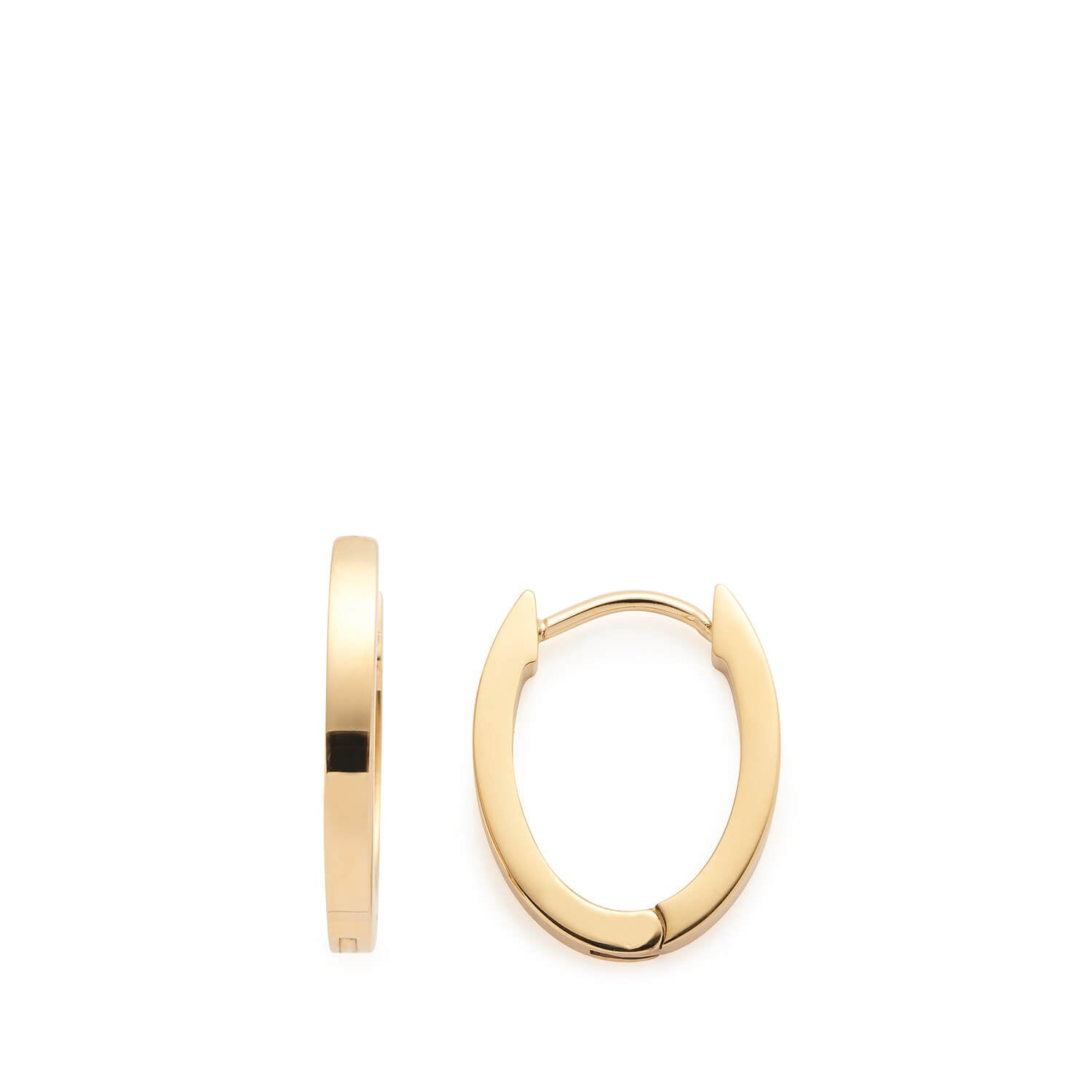 Orecchini A Cerchio Oro Rosa Kreole – Acciaio Inox Con Placcatura Ionica, Minimal E Adatti Per Ciondoli Beauty's - 2
