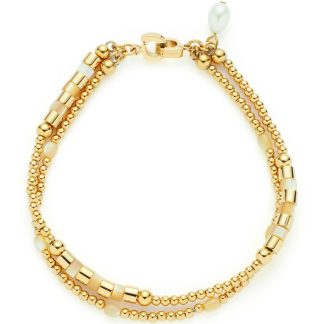 Leonardo Armband gold Caronna Clip&Mix