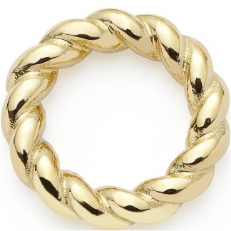 Leonardo Edelstahlring gold Liesel C&M