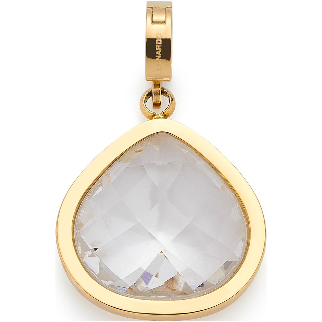 Leonardo Anhänger gold Juv. white C&M
