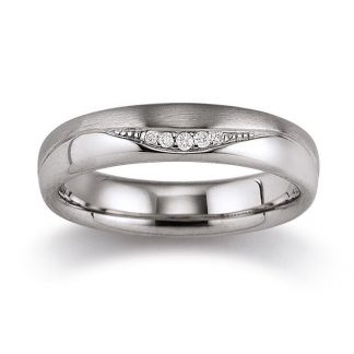 Viventy Damenring mit 5 Brillanten zus. 0,035ct.