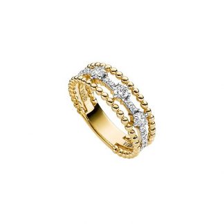 Viventy Damenring mit 17 Zirkonia