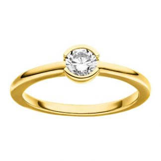 Viventy Damenring mit 1 Zirkonia