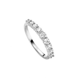 Viventy Damenring mit 9 Zirkonia