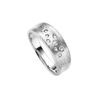 Viventy Ring mit 8 Zirkonia