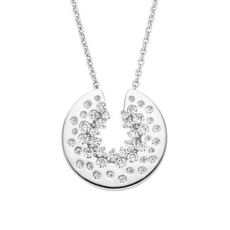 Viventy Anhänger mit Kette mit 47 Zirkonia