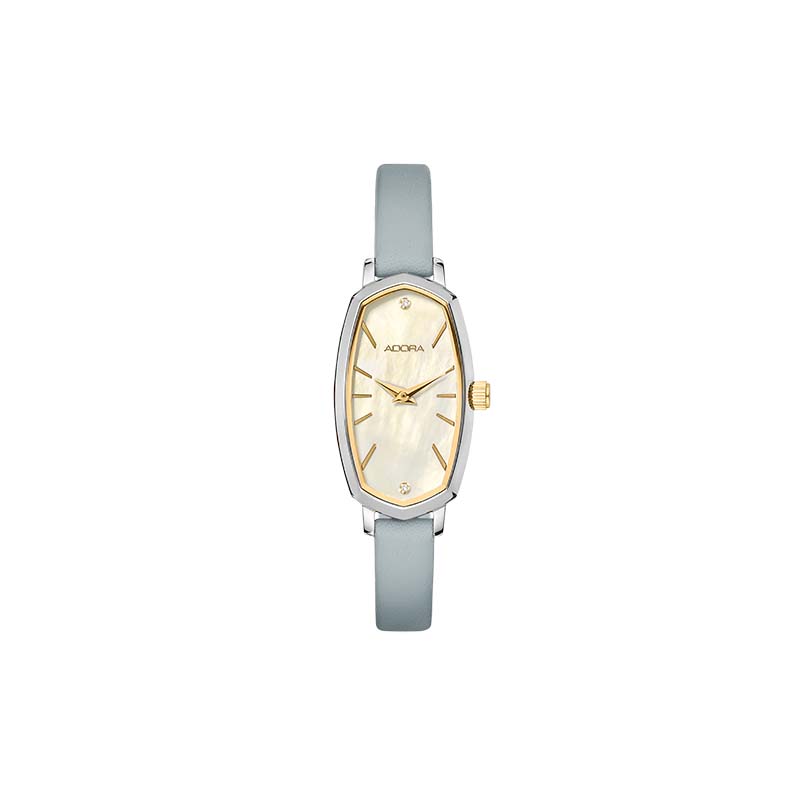 Adora Trends Damenuhr bicolor gelb