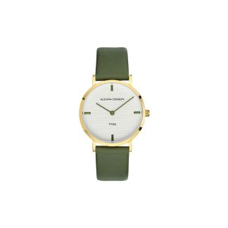 Adora Design Damenuhr IP goldfarben