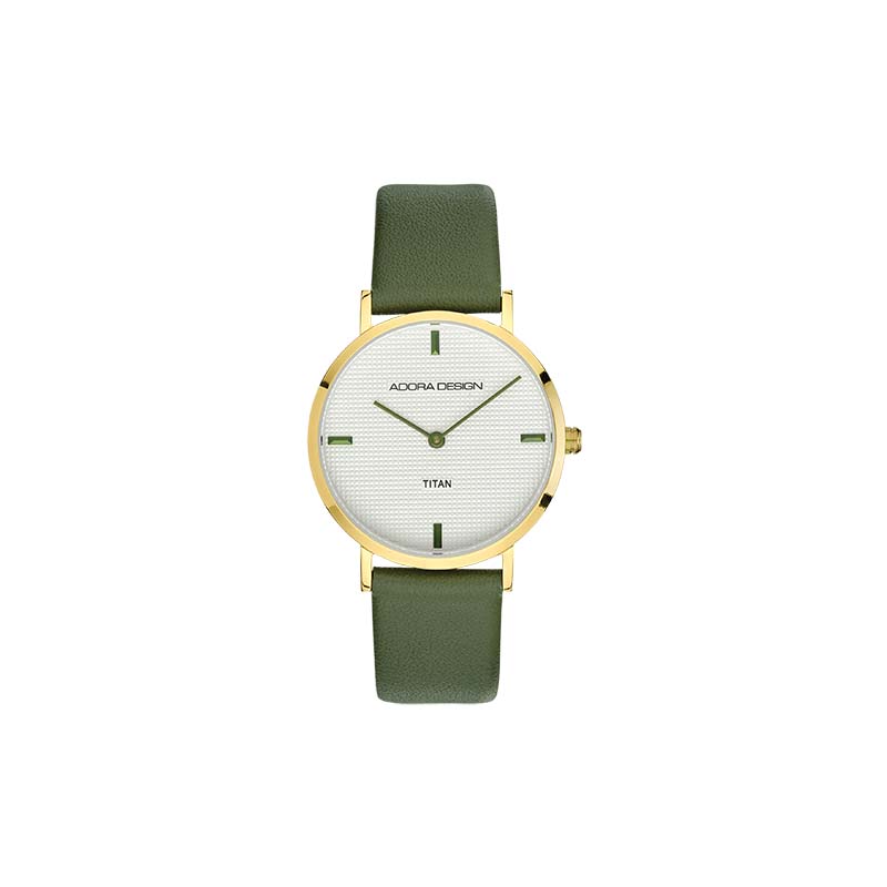 Adora Design Damenuhr IP goldfarben