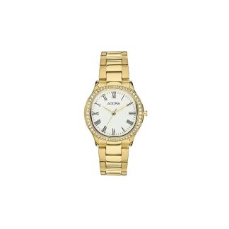 Adora Trends Damenuhr IP goldfarben