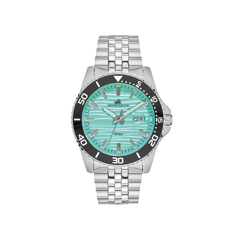 Adora Nautic Herrenuhr stahlfarben